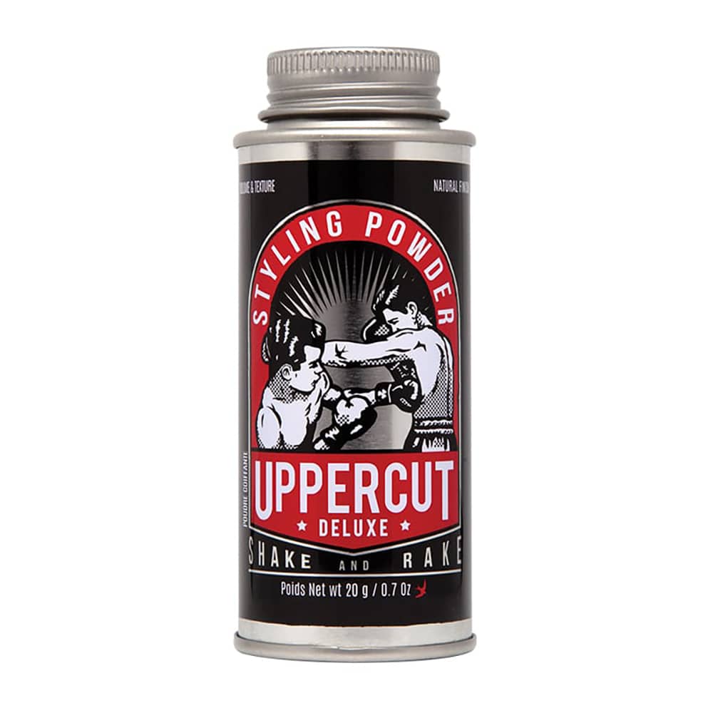 Hair powder can for men.