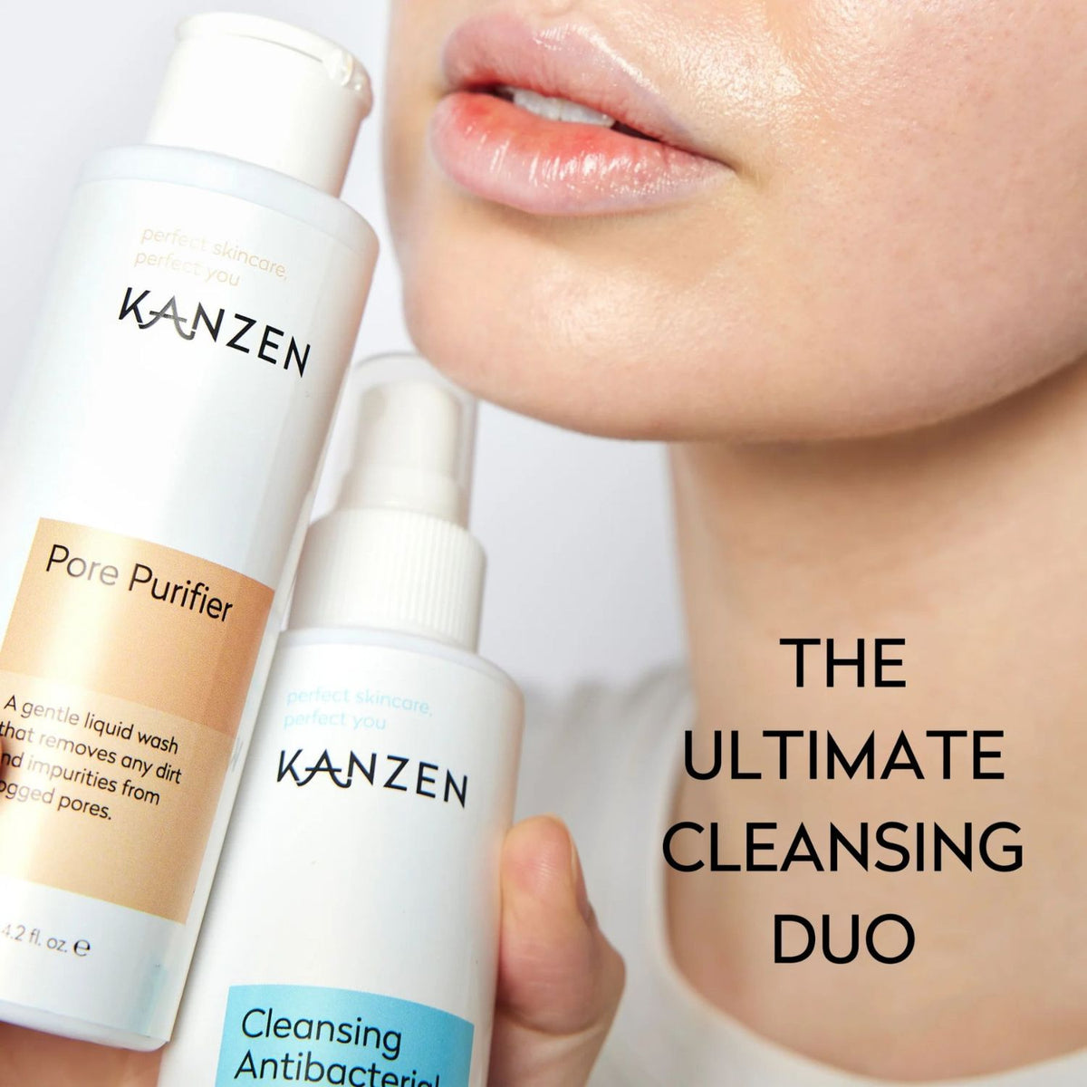 Kanzen Skincare Derma Acne Duo - Cleansing Water & Pore Purifier