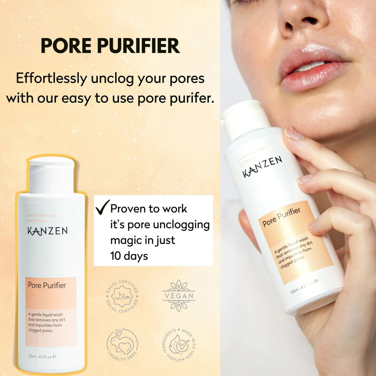 Kanzen Skincare Derma Pore Purifier 125ml