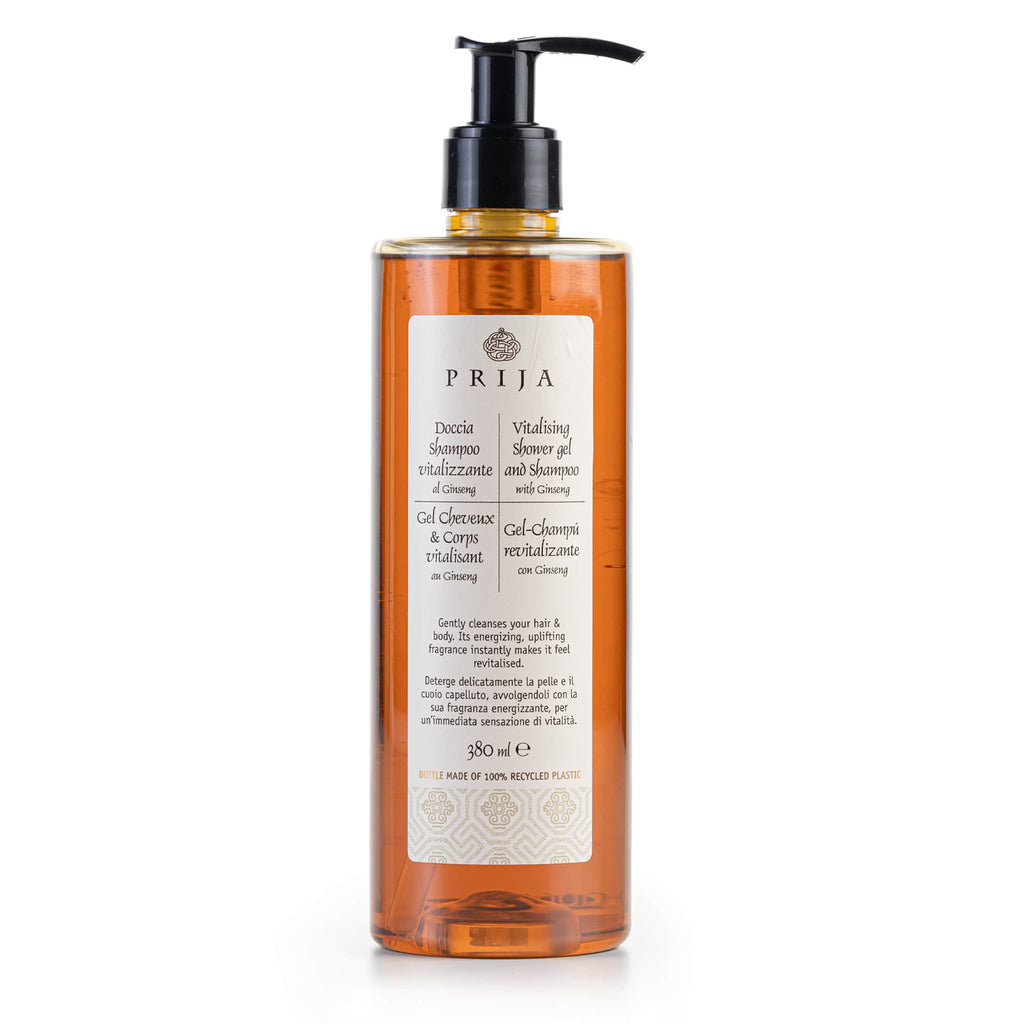 Prija Vitalising Shower Gel and Shampoo 380 ml