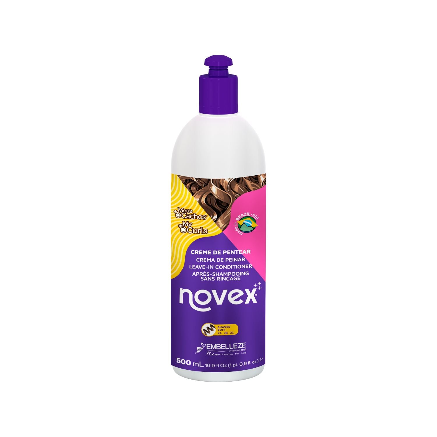 Novex My Curls Soft Leave-In Conditioner for Wavy Hair 500ml