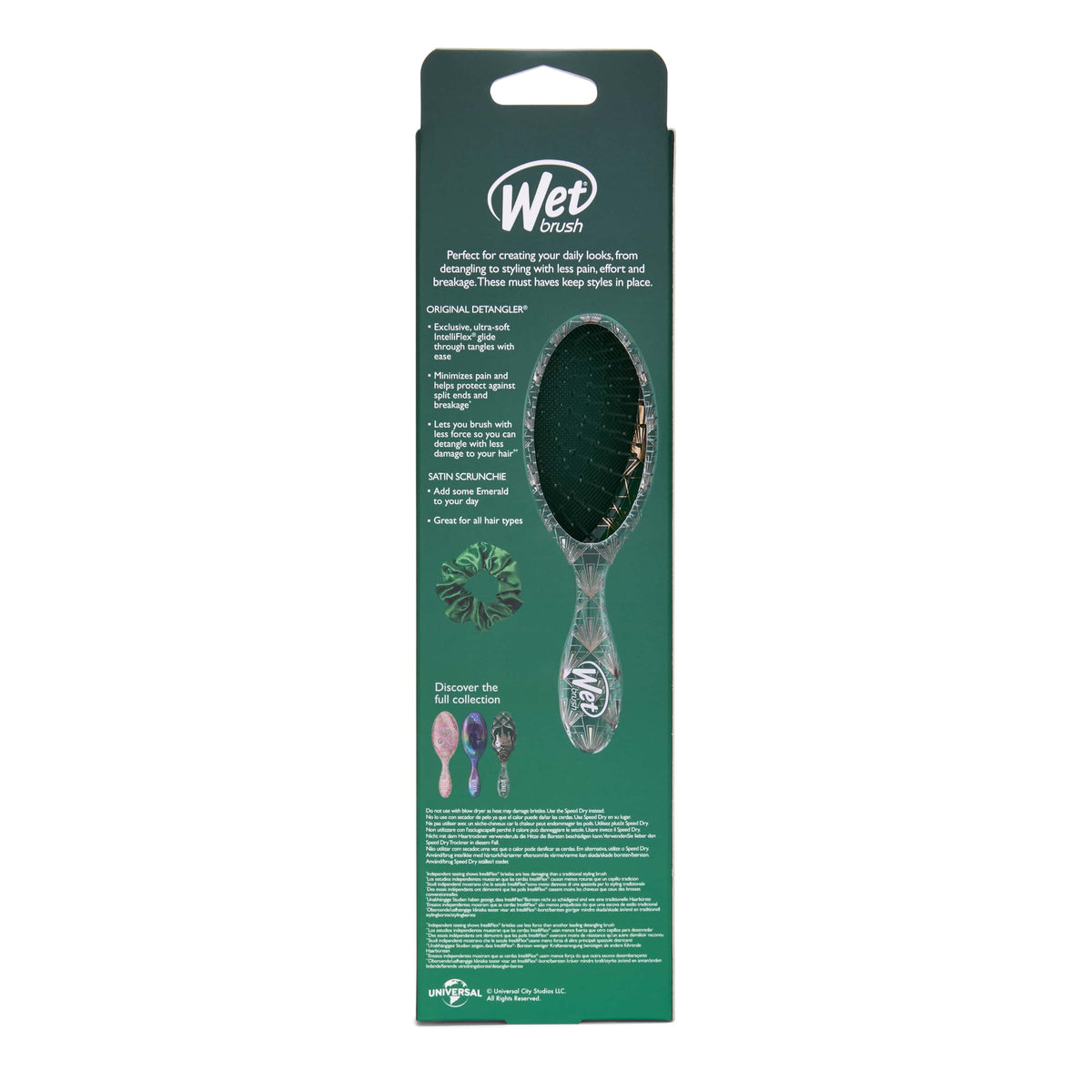 Wetbrush Wicked Original Hairbrush with Accessory - Wicked Emerald City