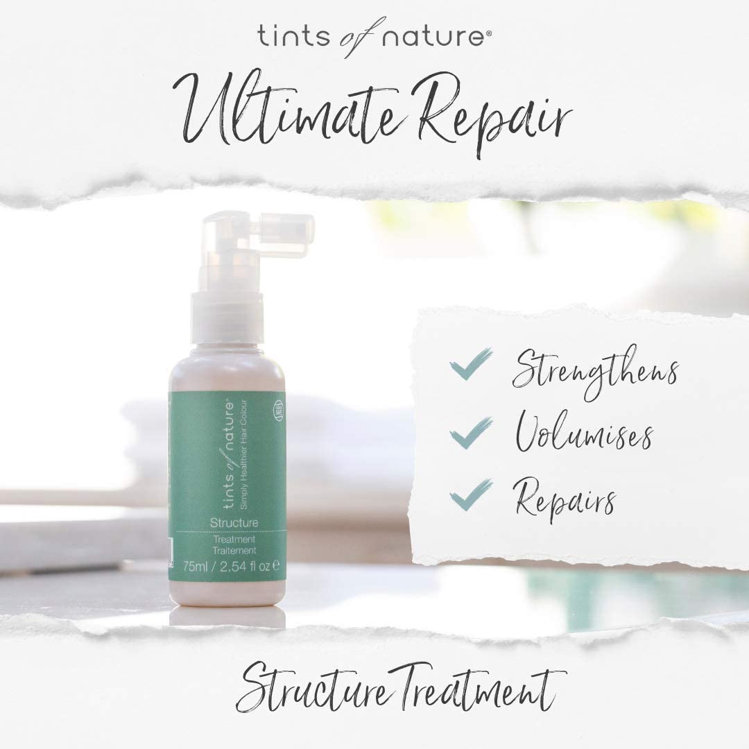 Tints Of Nature Structure Treatment - Natürliche Haarstrukturbehandlung, 75 Ml, Repariert Geschädigtes Haar
