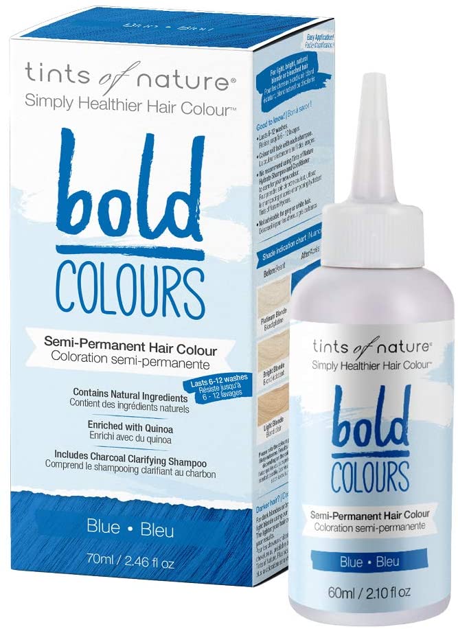 Tints of Nature Bold Colours Semi-Permanent Hair Colour - Blue