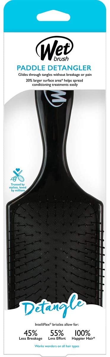 WetBrush Paddle Detangler - Black