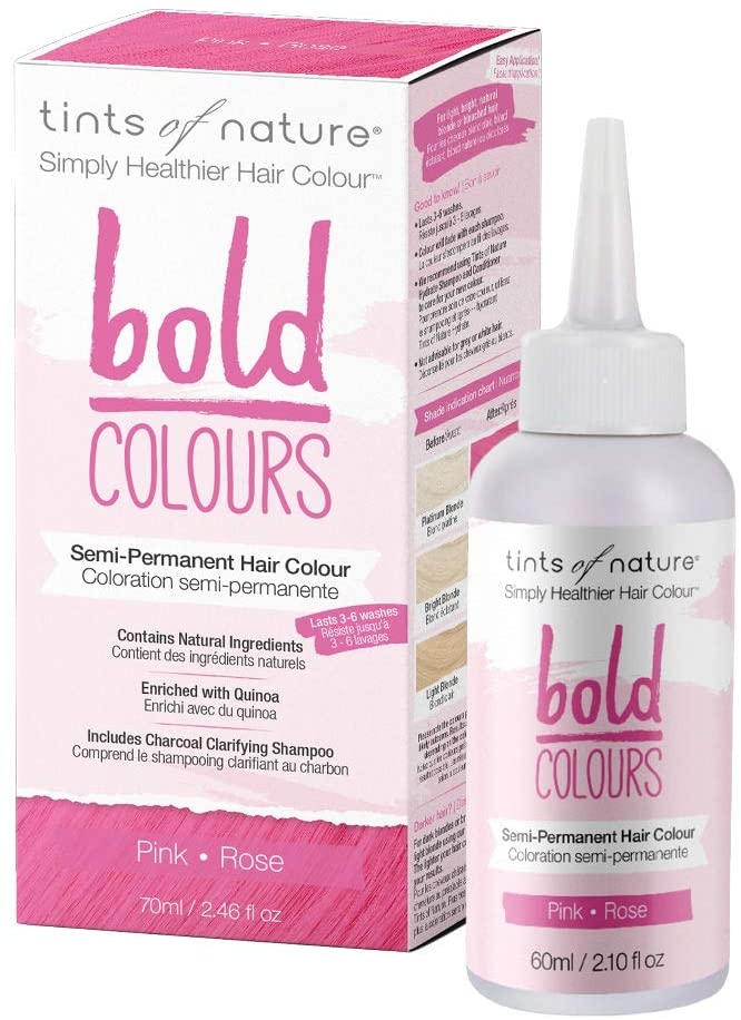 Tints of Nature Bold Colours Semi-Permanent Hair Colour - Pink
