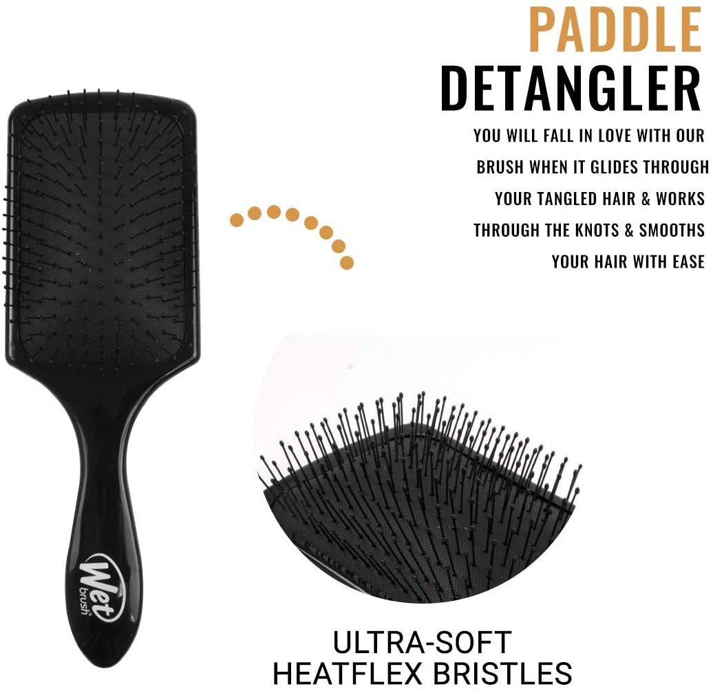 WetBrush Paddle Detangler - Black