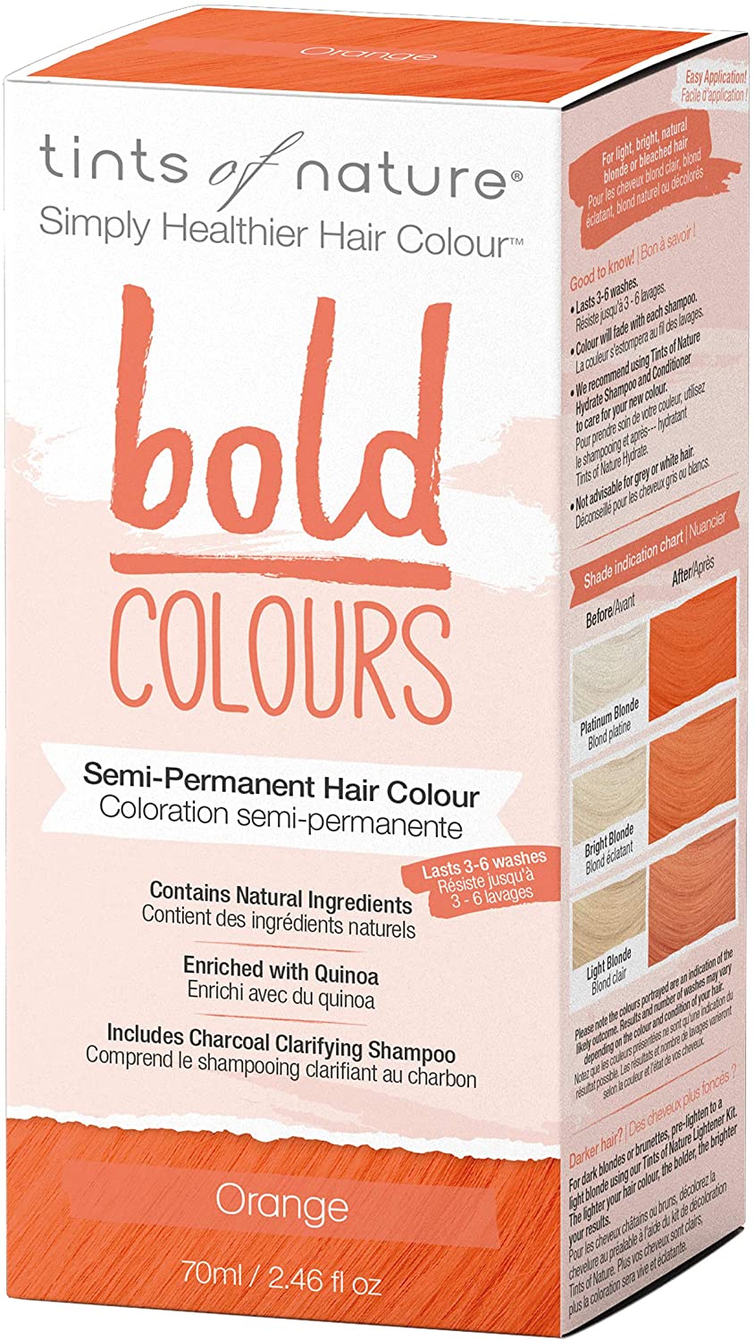 Tints of Nature Bold Colours Semi-Permanent Hair Colour - Orange