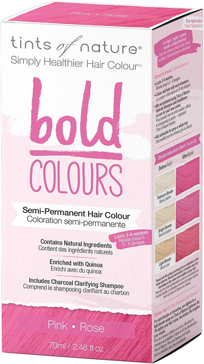 Tints of Nature Bold Colours Semi-Permanent Hair Colour - Pink