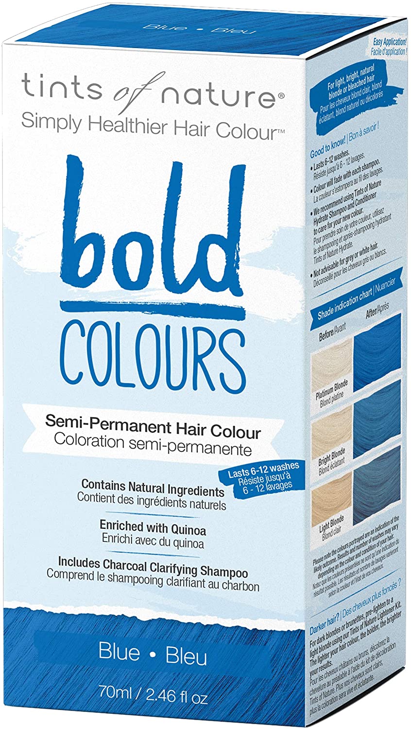 Tints of Nature Bold Colours Semi-Permanent Hair Colour - Blue