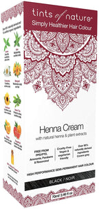 Tints of Nature Henna Cream Semi-Permanent Hair Colour - Black