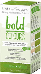 Tints of Nature Bold Colours Semi-Permanent Hair Colour - Green