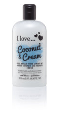 I Love Coconut & Cream Bath & Shower Creme 500ml