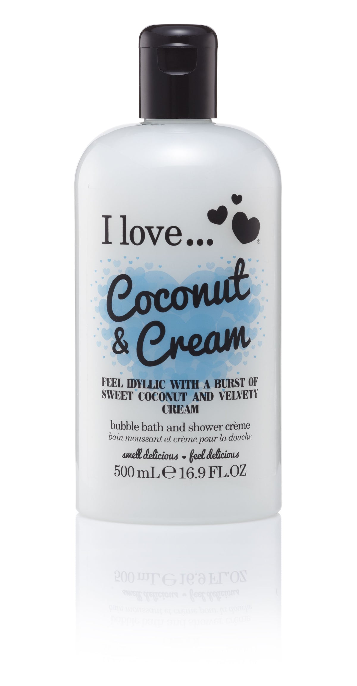 I Love Coconut & Cream Bath & Shower Creme 500ml