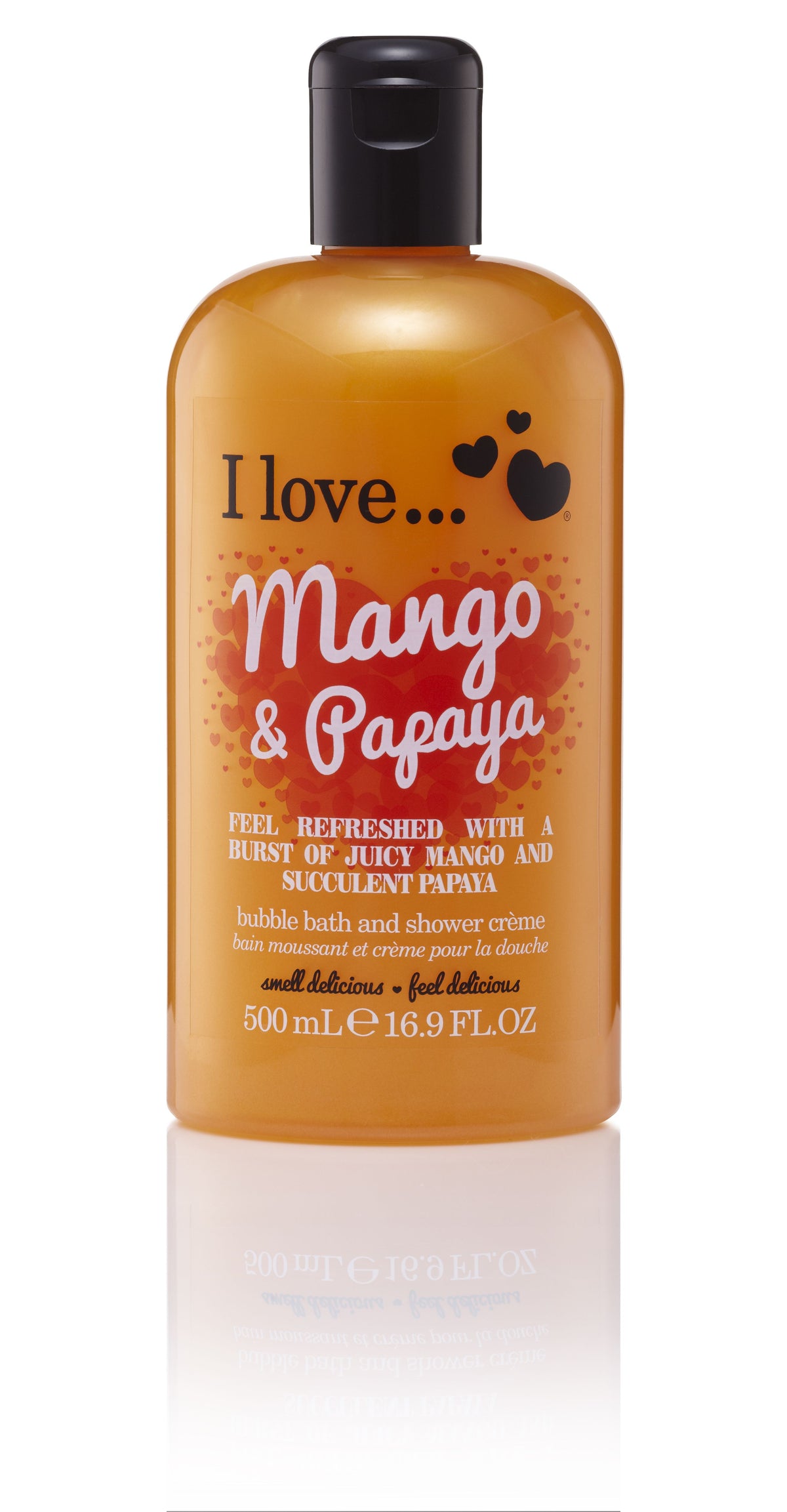 I Love Mango & Papaya Bath & Shower Creme 500ml
