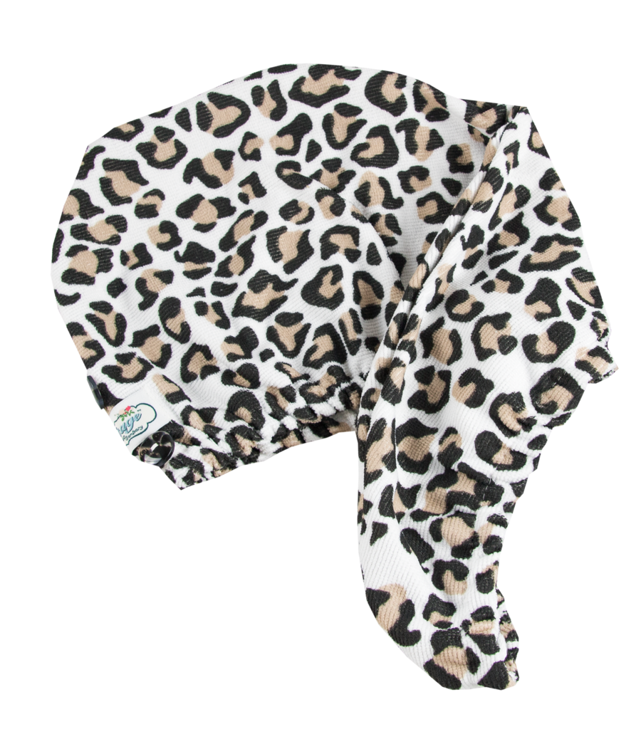The Vintage Cosmetic Company Hair Turban - Leopard Print