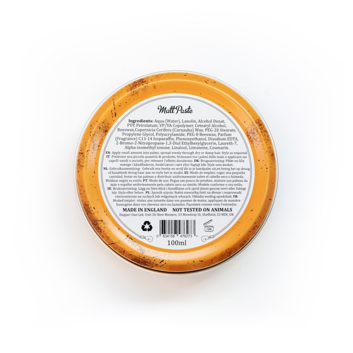 Dapper Dan Matt Paste 100ml