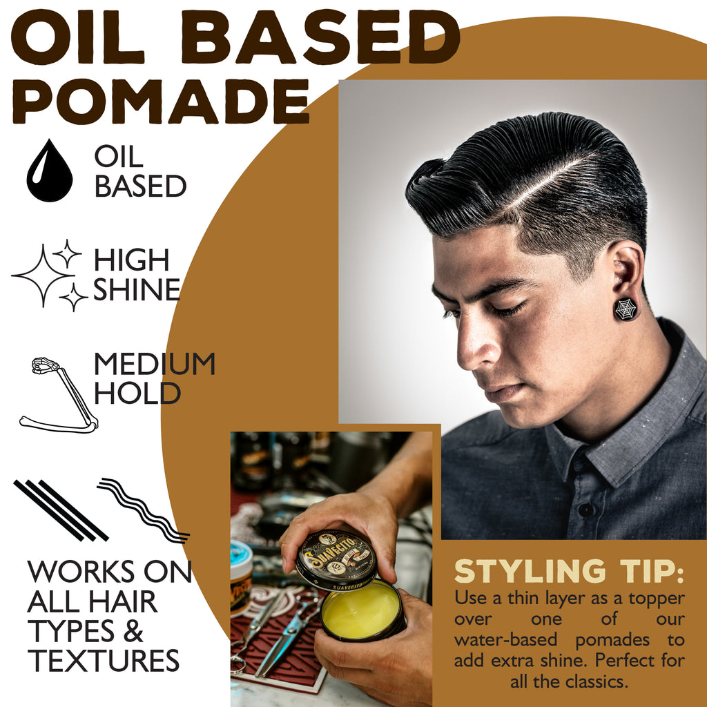 Suavecito Oil Based Pomade 85g