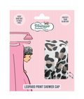 The Vintage Cosmetic Company Shower Cap - Leopard Print