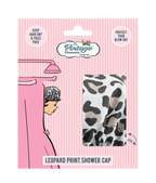 The Vintage Cosmetic Company Shower Cap - Leopard Print