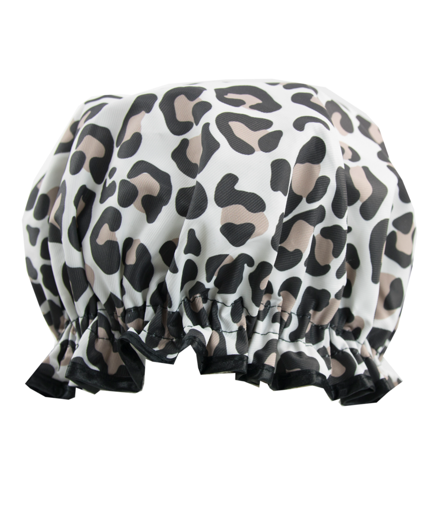 The Vintage Cosmetic Company Shower Cap - Leopard Print