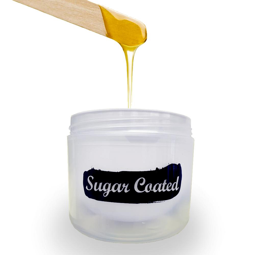 Sugar Coated Full Body Hair Removal Kit Vegan Sugar Wax 250g