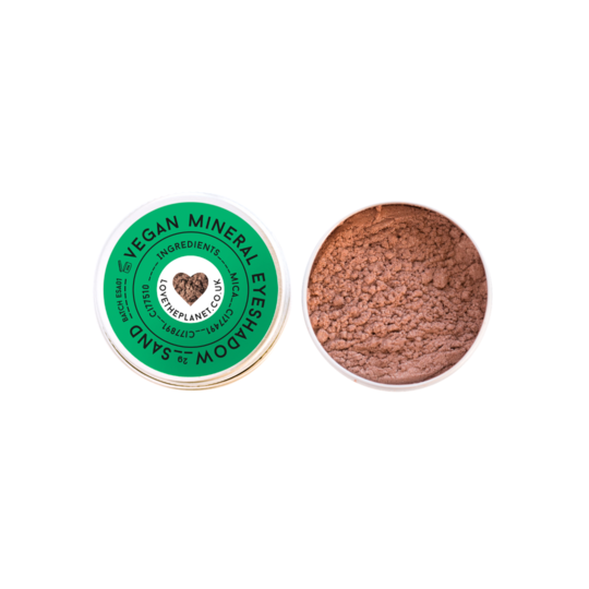 Love the Planet Vegan Mineral Eyeshadow - Sand 2g Refillable Tin