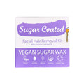 Sugar Coated Facial Hair Removal Kit Vegan Sugar Wax 200g